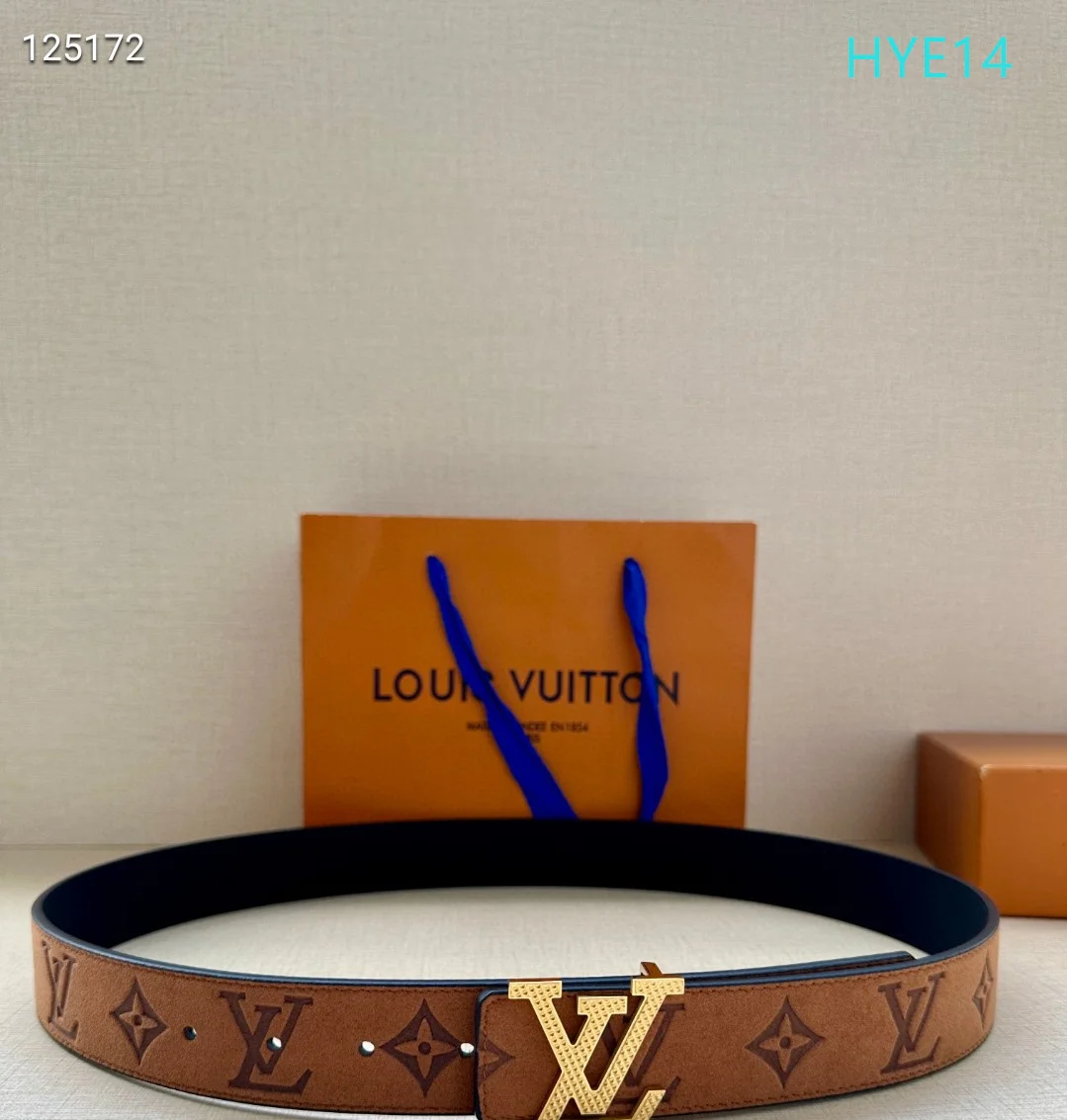 LV belt 34mmX95-125cm XH07